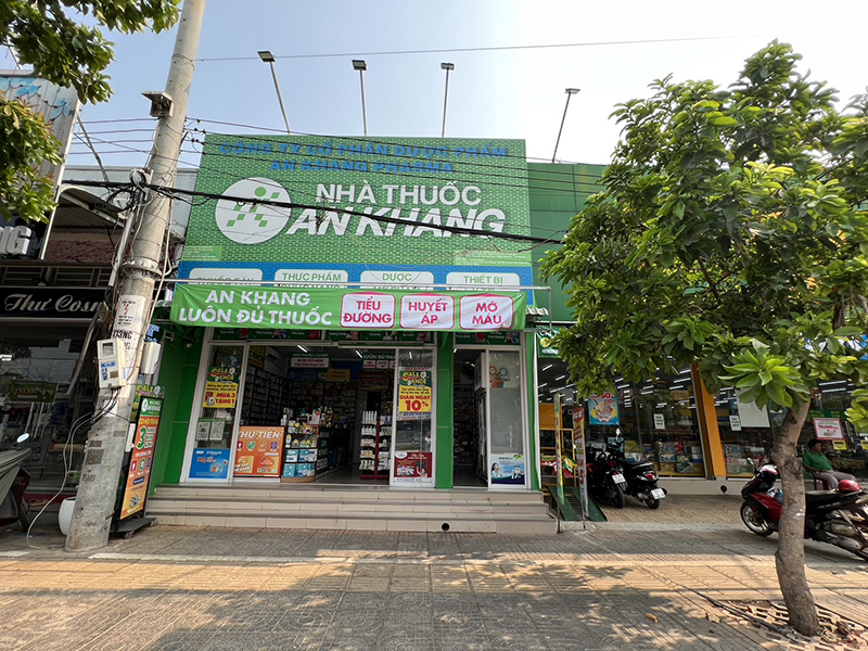 Nhà thuốc An Khang tại 200 Lê Hồng Phong, Khu Phố 2 (Ngay Bách hoá XANH-Cách vòng xoay Ngãi Giao 50m về hướng TT Thương Mại), Xã Ngãi Giao, Thành phố Hồ Chí Minh, Việt Nam